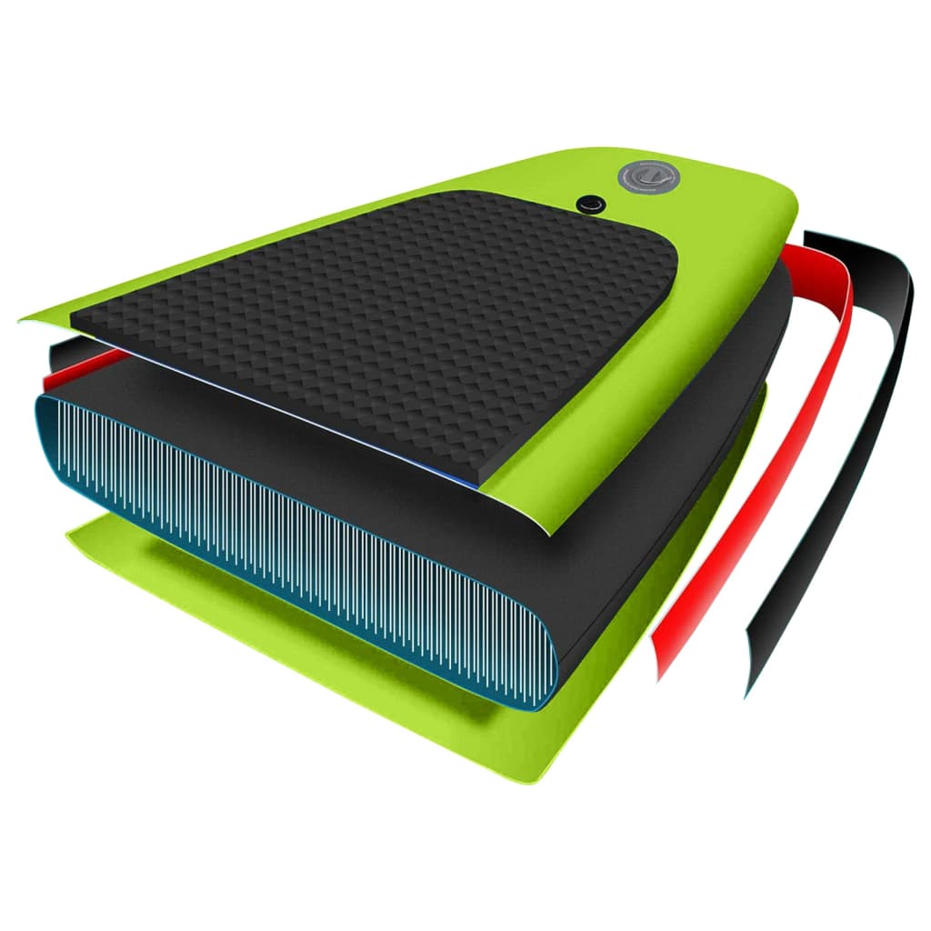 Green Inflatable SUP Board Set 300x76x10 cm