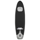 Black Inflatable SUP Board Set 300x76x10 cm