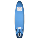 Aufblasbares SUP-Board-Set Blau 330x76x10 cm