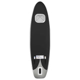 Black Inflatable SUP Board Set 330x76x10 cm