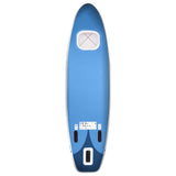 Aufblasbares SUP-Board-Set Blau 360x81x10 cm