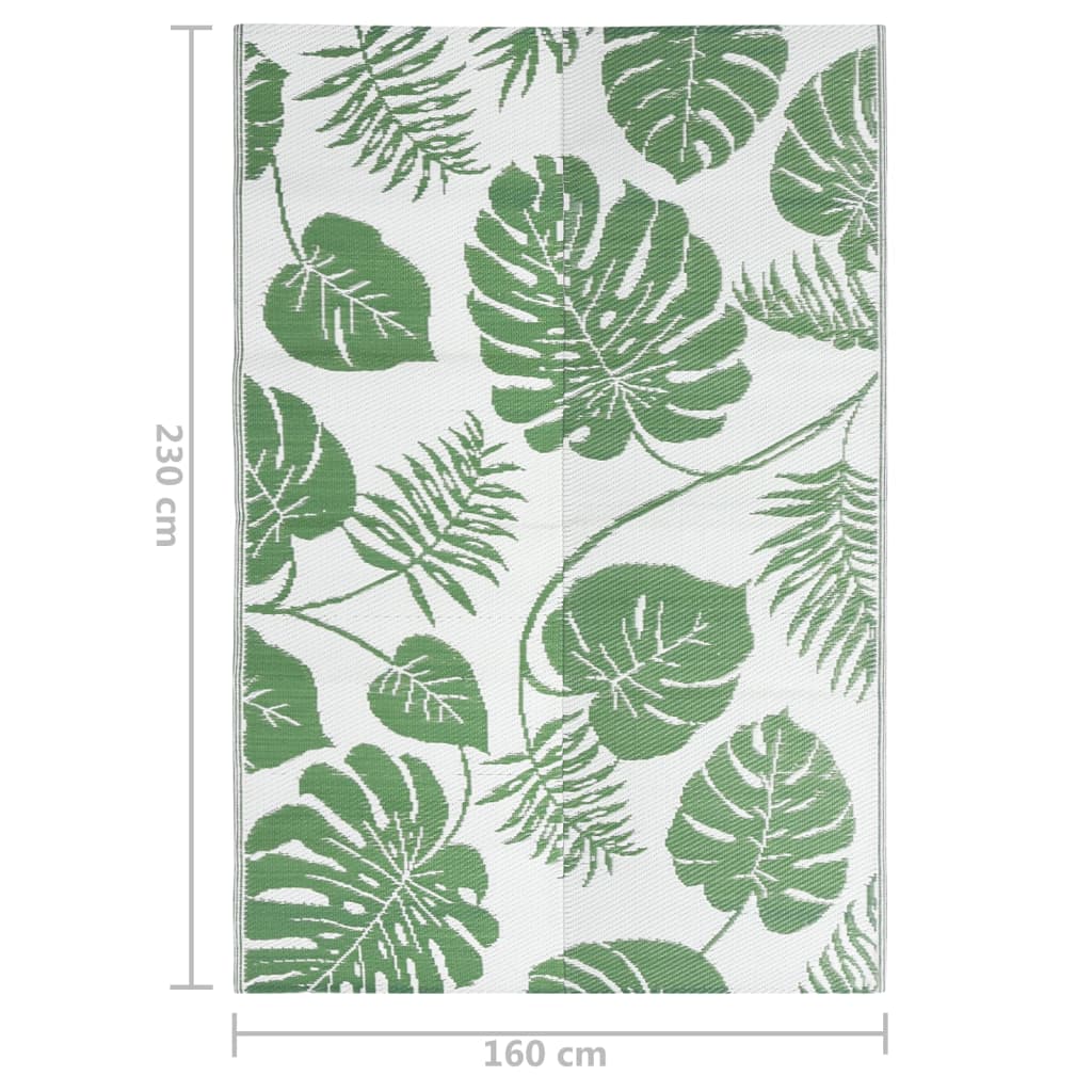 Tapis d'extérieur Vert 160x230 cm PP