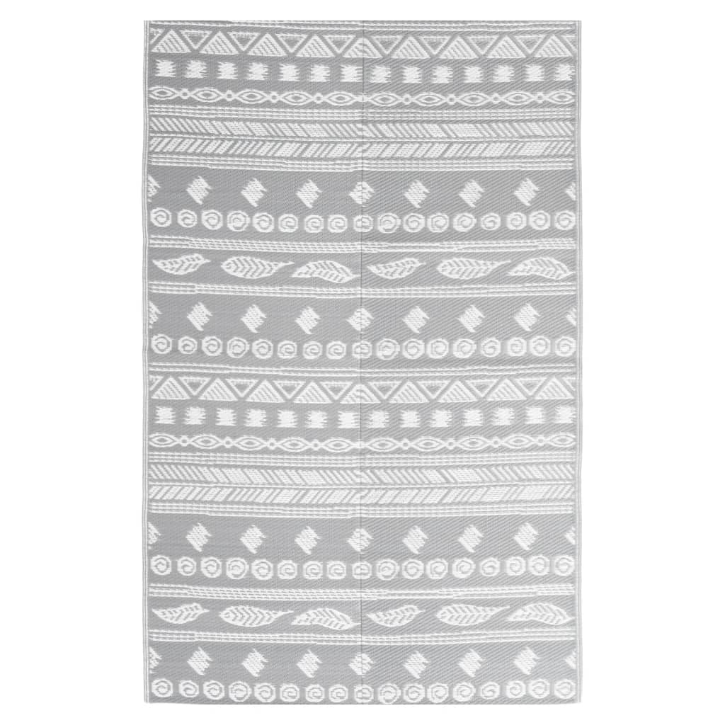 Tapis d'extérieur Gris 190x290 cm PP