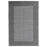 Tapis d'extérieur Noir 140x200 cm PP