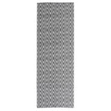 Tapis d'extérieur Noir 80x250 cm PP