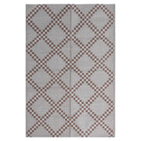 Tapis d'extérieur Marron 140x200 cm PP