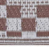 Tapis d'extérieur Marron 140x200 cm PP