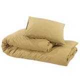 Ensemble de housse de couette Taupe 240x220 cm Microfibre