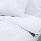 White Duvet Cover Set 260x240 cm Microfiber