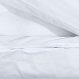 White Duvet Cover Set 155x220 cm Microfiber