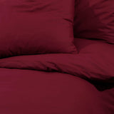 Bordeaux Duvet Cover Set 240x220 cm Microfiber