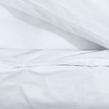 White Duvet Cover Set 200x200 cm Cotton