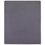 Drap-housse Jersey Anthracite 90x200 cm Coton