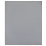 Draps-housses Jersey 2 pcs Gris 160x200 cm Coton