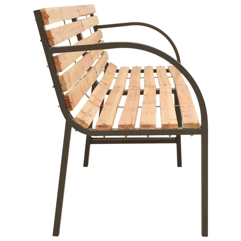 Banc double de jardin 241 cm Bois de pin chinois