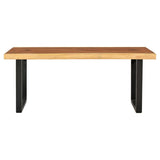 Table basse Bois de suar massif 102x54x41 cm