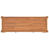 Meuble TV avec tiroirs 120x40x45 cm bois de teck solide