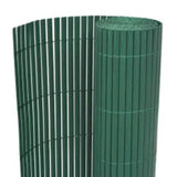 Double-sided garden fence 110x400 cm Green