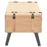 Meuble TV 110x33x35 cm Bois de sapin massif