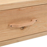 Meuble TV 110x33x35 cm Bois de sapin massif