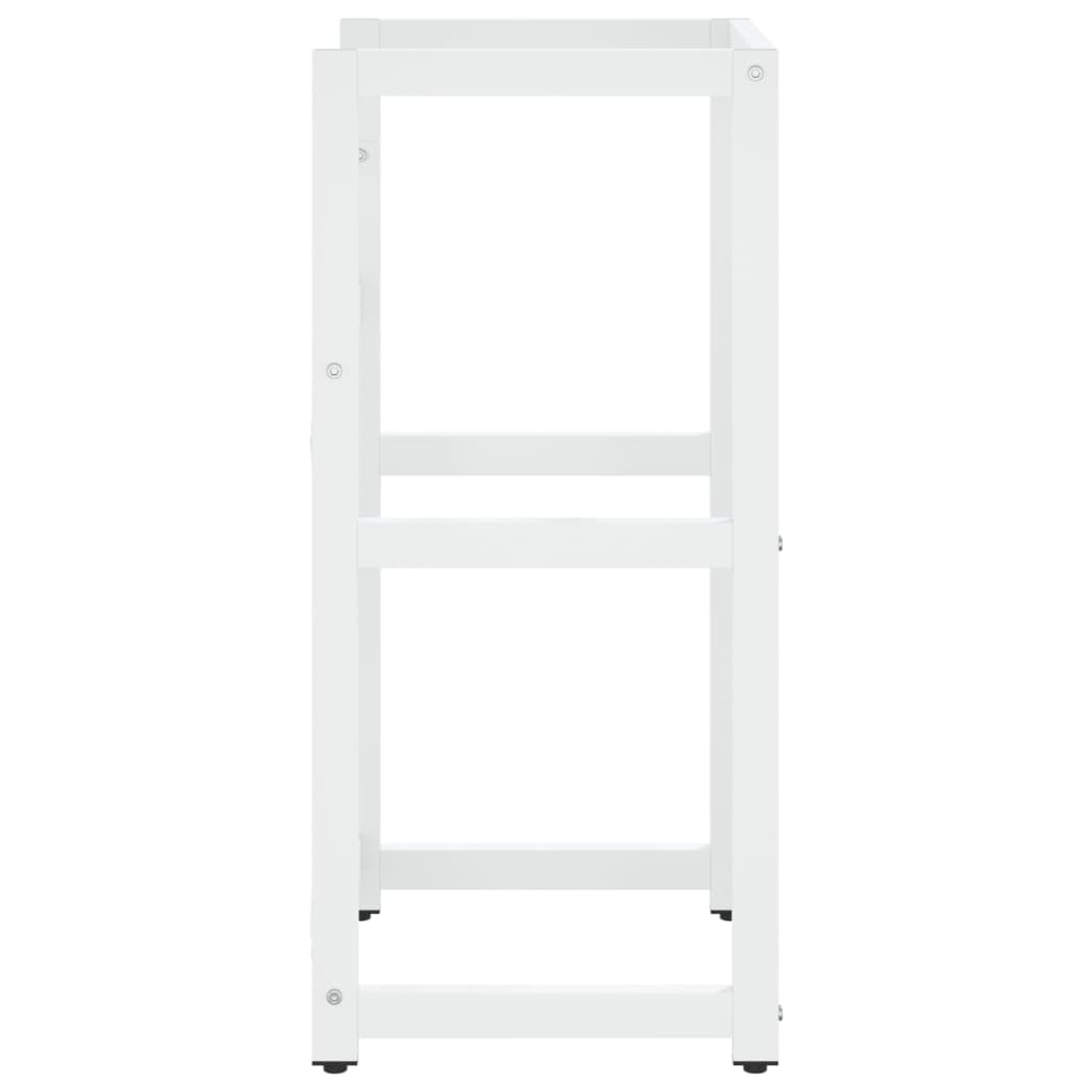 Bathroom sink frame White 40x38x83 cm Iron