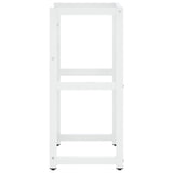 Bathroom sink frame White 40x38x83 cm Iron