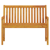 Banc de jardin 110 cm Bois d'acacia solide