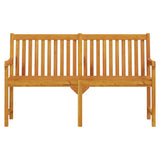 Banc de jardin 150 cm Bois solide d'acacia