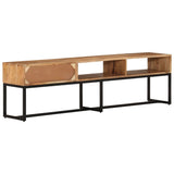 Meuble TV 160x30x45 cm Bois d'acacia massif