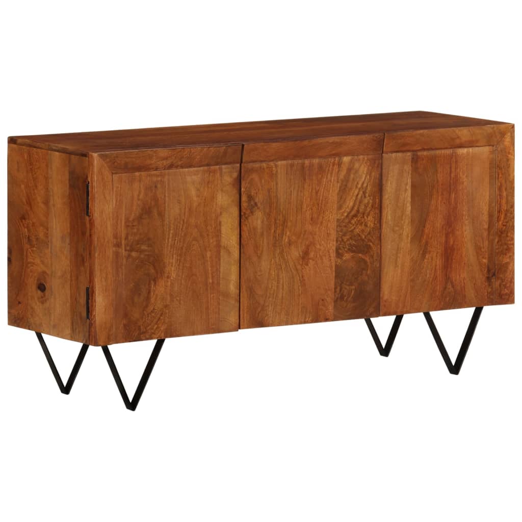 Buffet 110x35x56 cm Bois de manguier solide