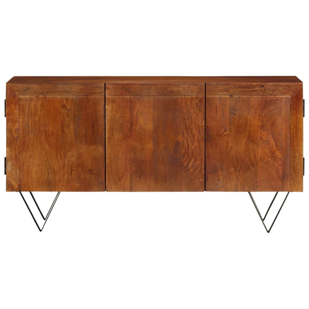 Buffet 110x35x56 cm Bois de manguier solide