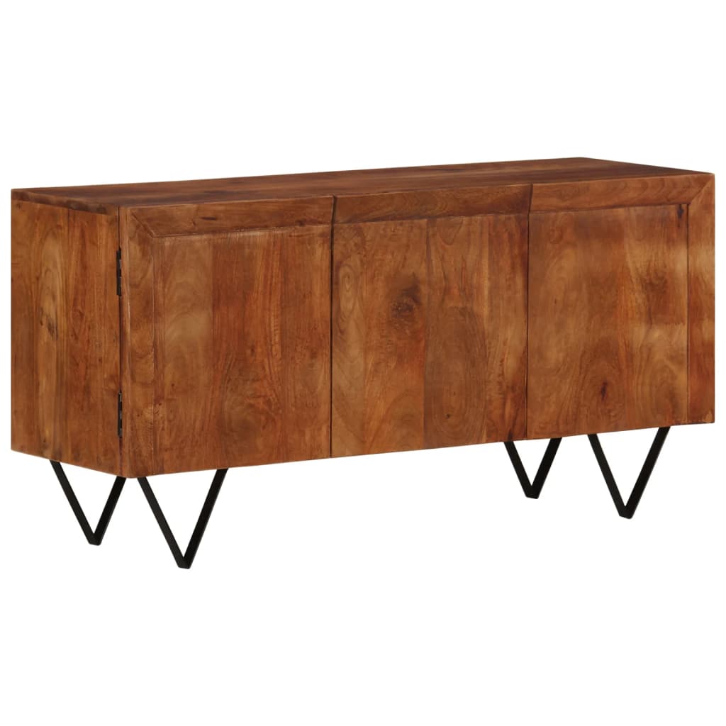 Buffet 110x35x56 cm Bois de manguier solide