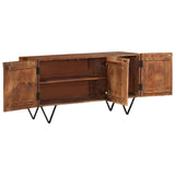 Buffet 110x35x56 cm Bois de manguier solide