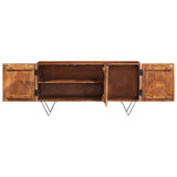 Buffet 110x35x56 cm Bois de manguier solide