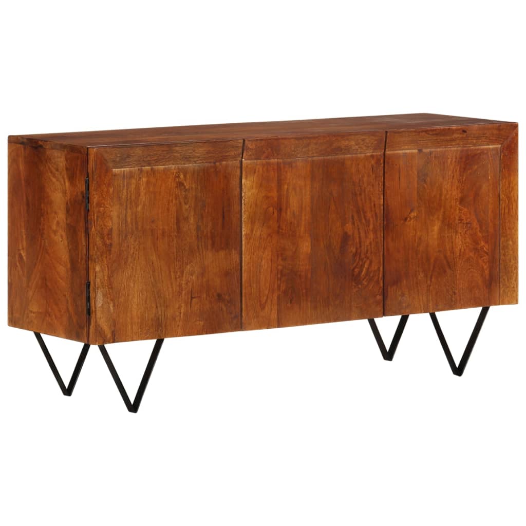 Buffet 110x35x56 cm Bois de manguier solide