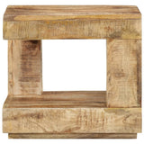 Table basse 45x45x40 cm Bois de manguier massif