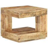 Table basse 45x45x40 cm Bois de manguier massif