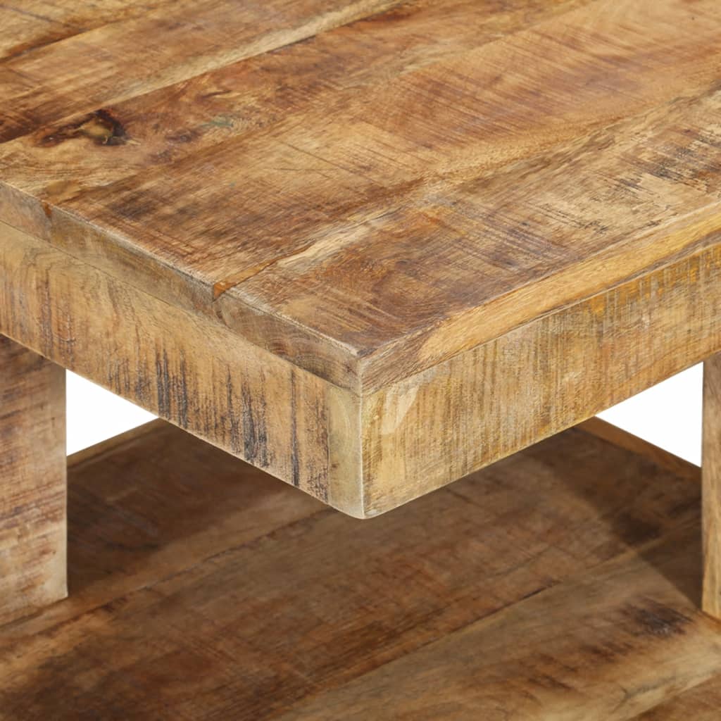 Table basse 45x45x40 cm Bois de manguier massif