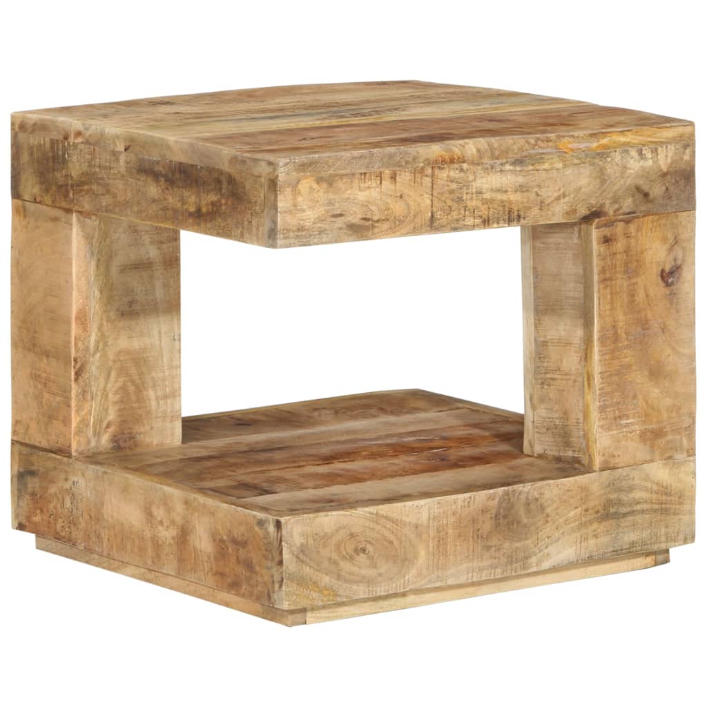 Table basse 45x45x40 cm Bois de manguier massif