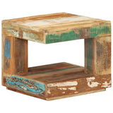 Table basse 45x45x40 cm Bois de récupération massif