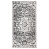 Tapis à tissage plat d'extérieur 80x150 cm Gris clair