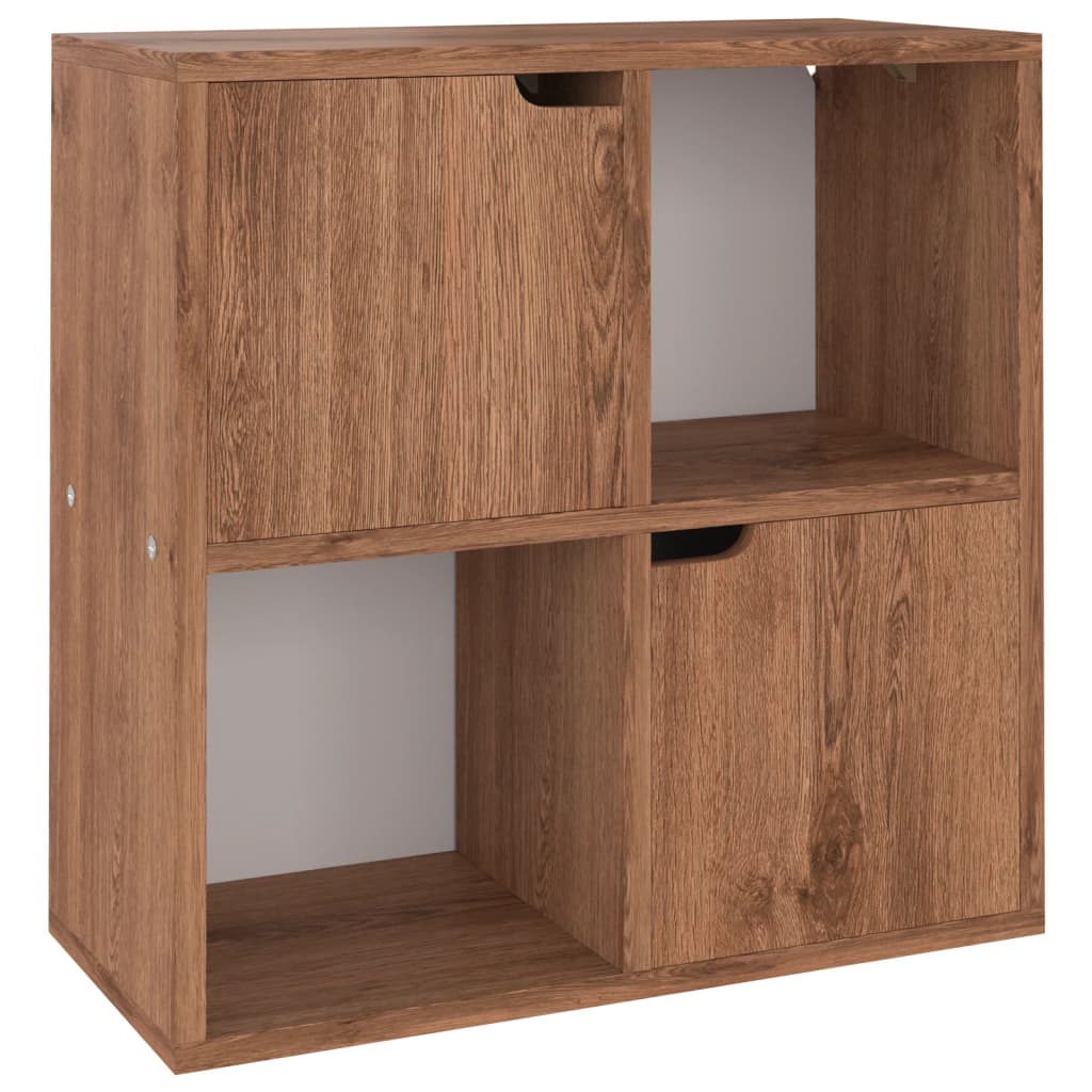 Bibliothèque Chêne marron 60x27,5x59,5 cm Bois d’ingénierie