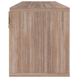 Meuble TV Chêne Sonoma gris 88,5x27,5x30,5 cm Bois d’ingénierie