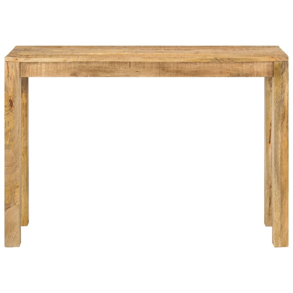 Table console 110x35x76 cm Bois de manguier brut