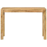 Table console 110x35x76 cm Bois de manguier brut