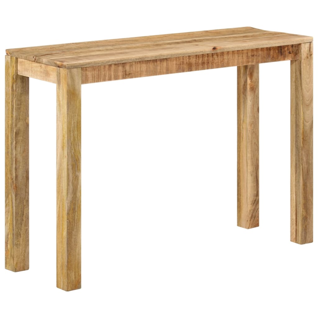 Table console 110x35x76 cm Bois de manguier brut