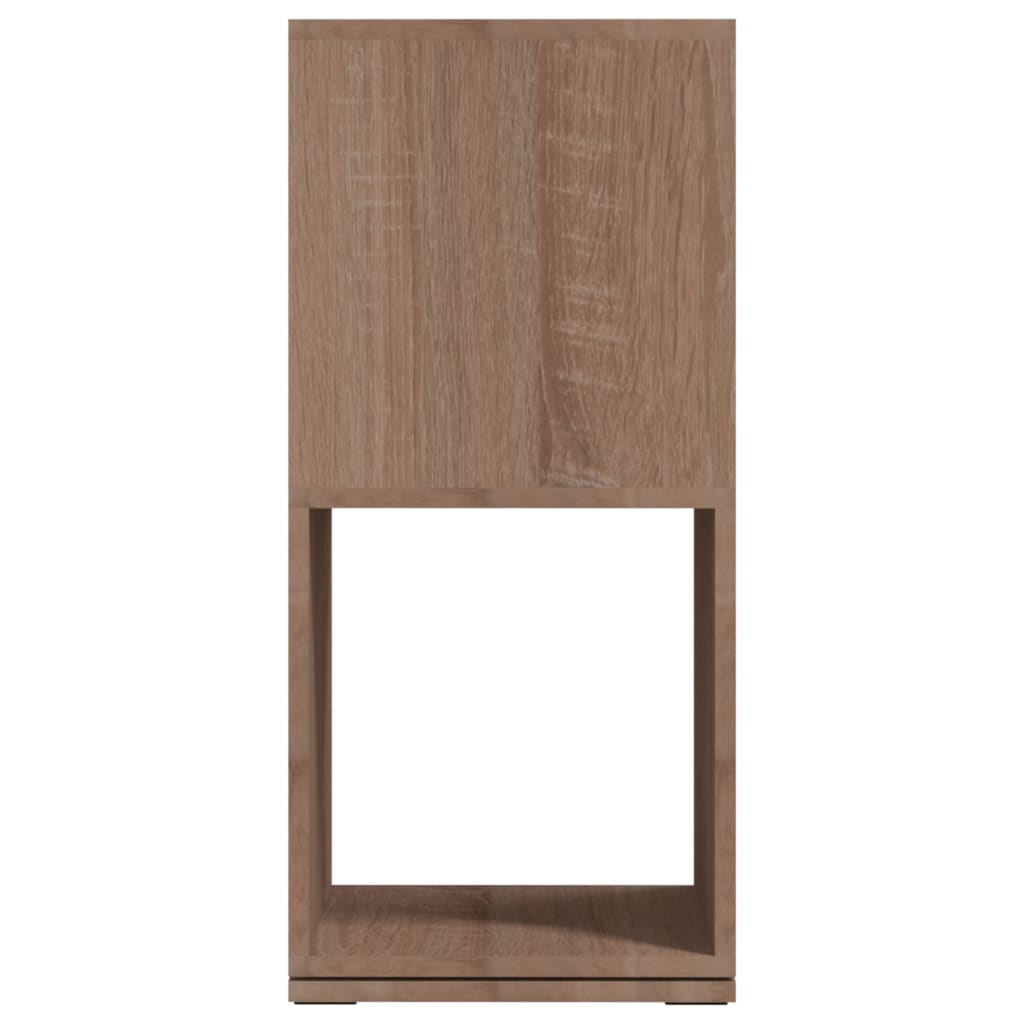 Armoire rotative Chêne Sonoma 34,5x34,5x75,5 cm bois ingénierie