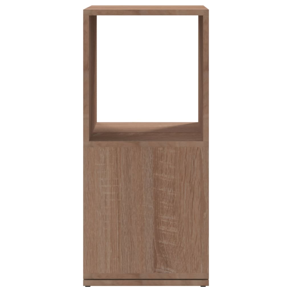 Armoire rotative Chêne Sonoma 34,5x34,5x75,5 cm bois ingénierie