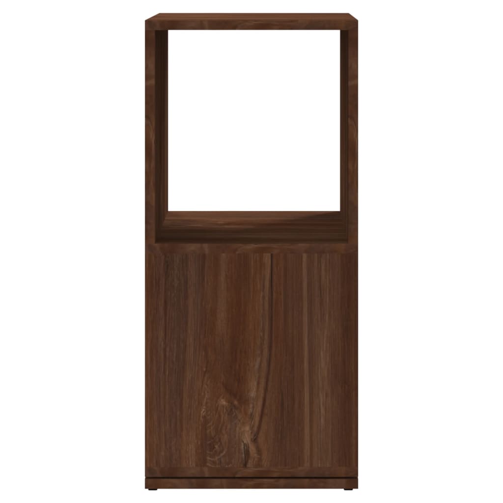 Armoire rotative Chêne marron 34,5x34,5x75,5 cm bois ingénierie