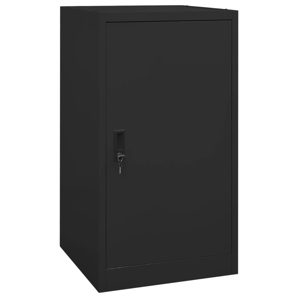 Armoire à selles Noir 53x53x105 cm Acier